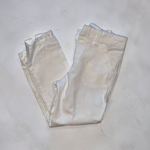 Girls white pants size 6A